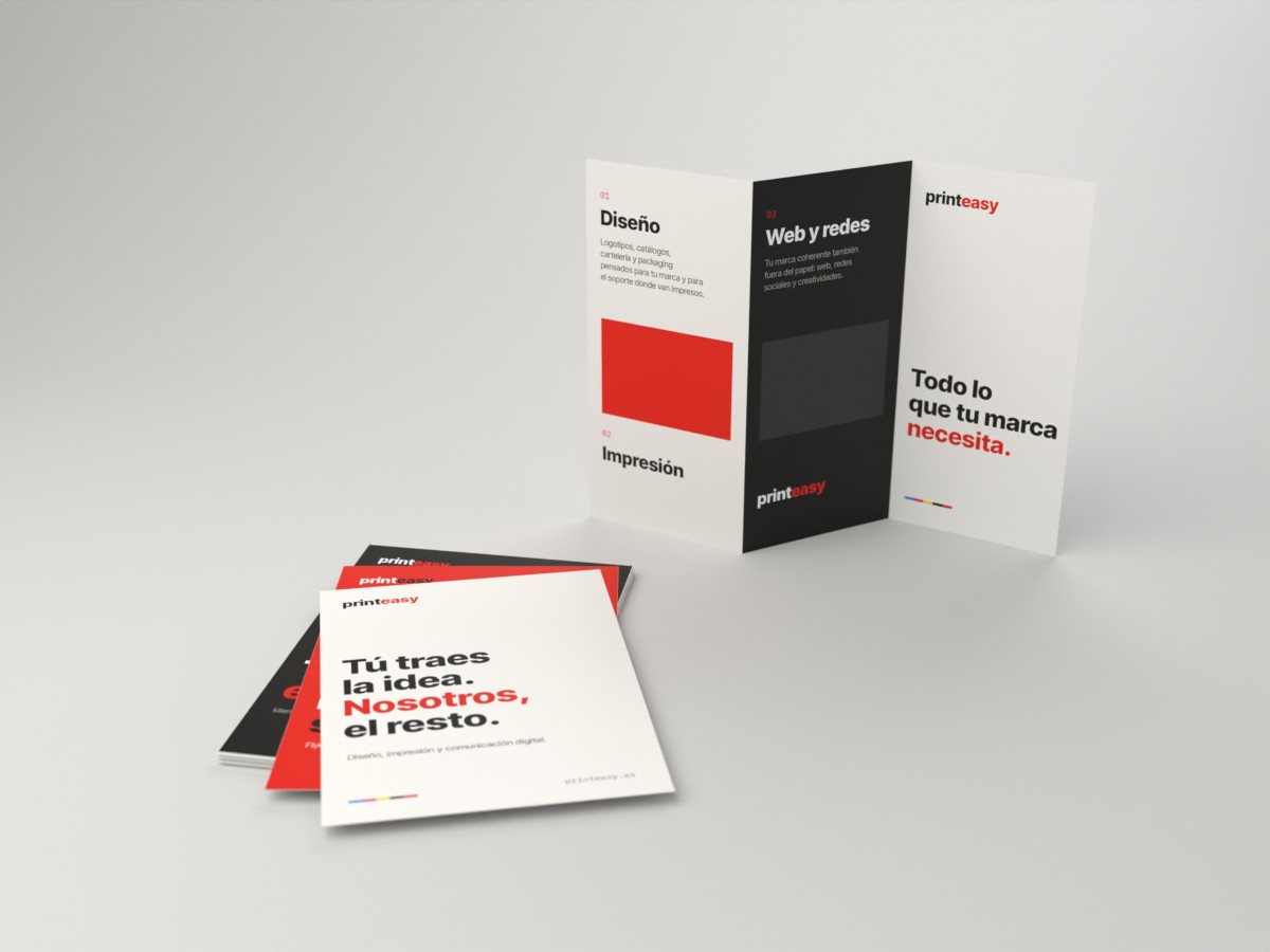 Papelería y flyers