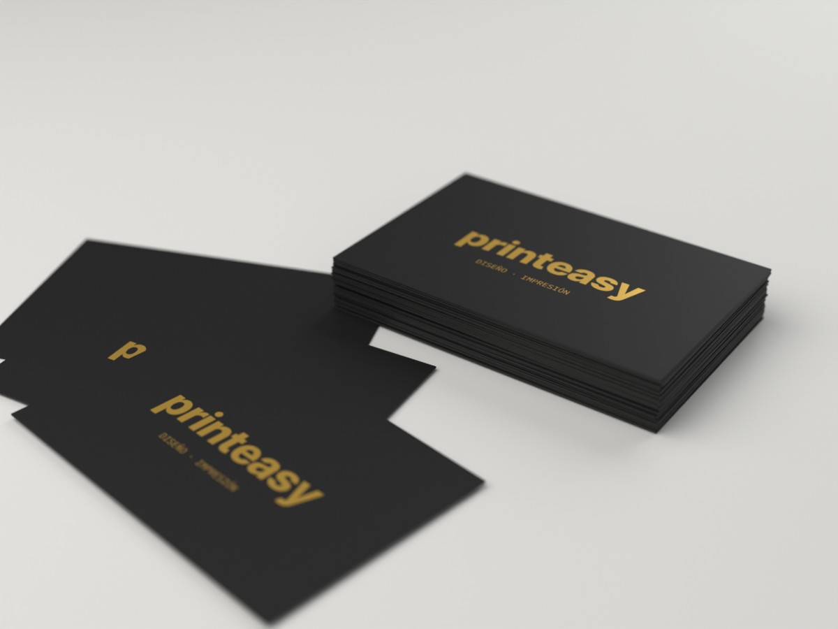 Tarjetas de visita con acabados exclusivos